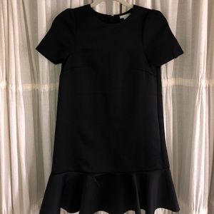 H&M Black Satin Mini Dress